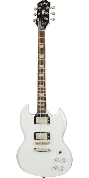 Epiphone ENMSPWMNH1 SG Muse Pearl White Metallic Electric Guitar